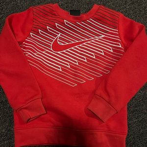 Nike red sweater